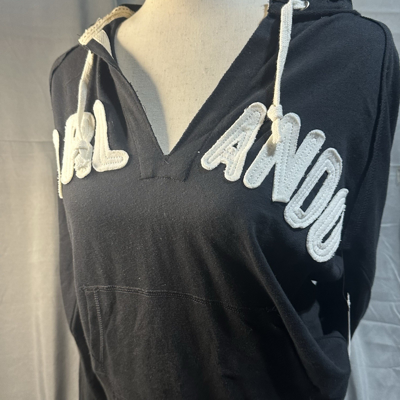 Orlando Sweatshirt U.S. Apparel Women’s Size Medium Black White