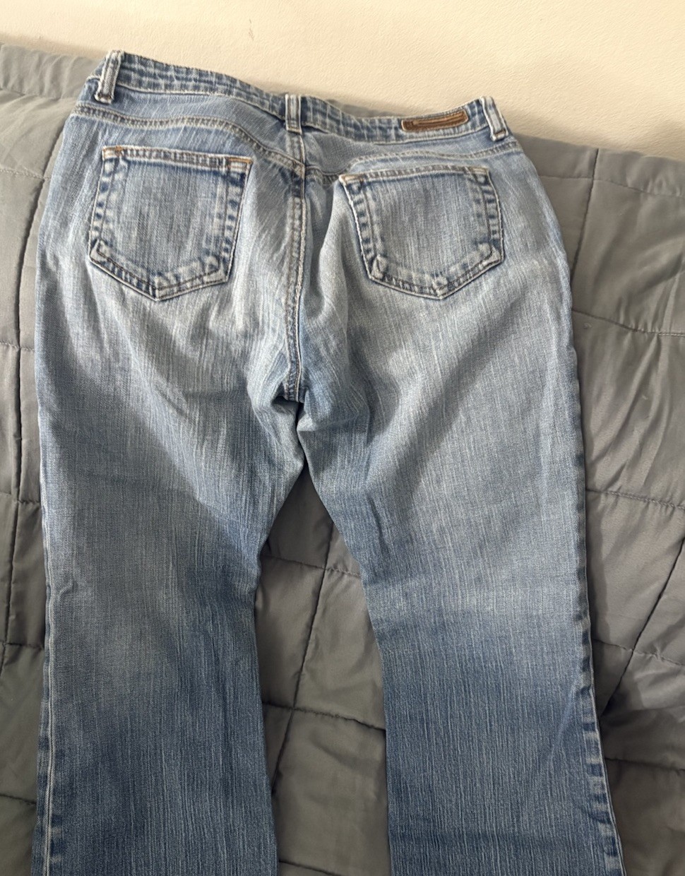 Polo Jeans Co. Ralph Lauren Women’s Blue Denim Stretch Straight Jeans, 4