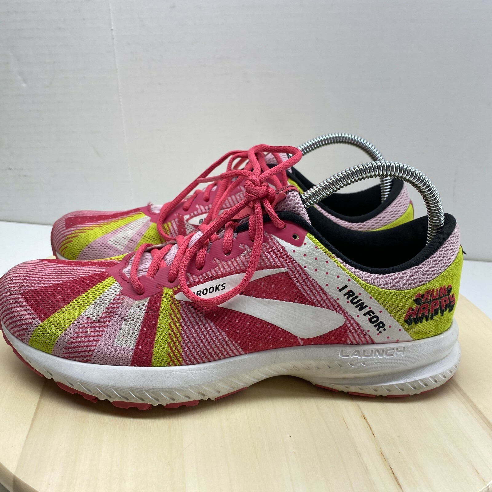 Brooks Launch 6 Run Happy Women’s Running Shoes Sneakers 1202851B685 Size 9