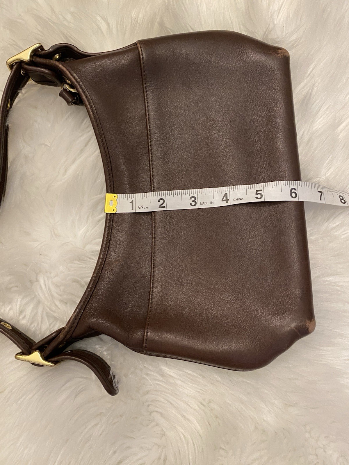 Coach Women’s Legacy Dark Brown Leather Hobo Shoulder Bag Costa Rica 9136 Good!