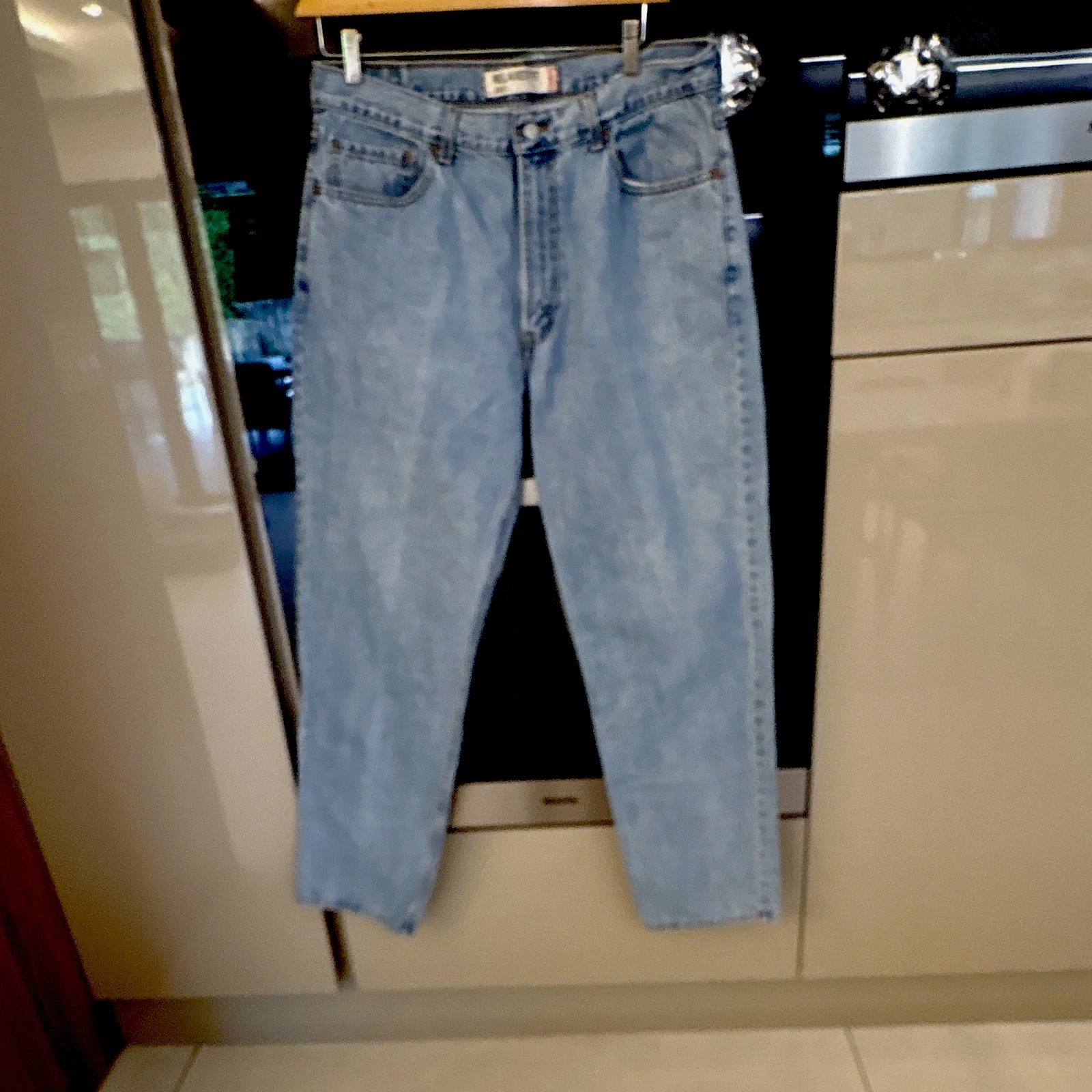 550 Levi Strauss Denim light blue excellent condition w36 L45 inseam 32