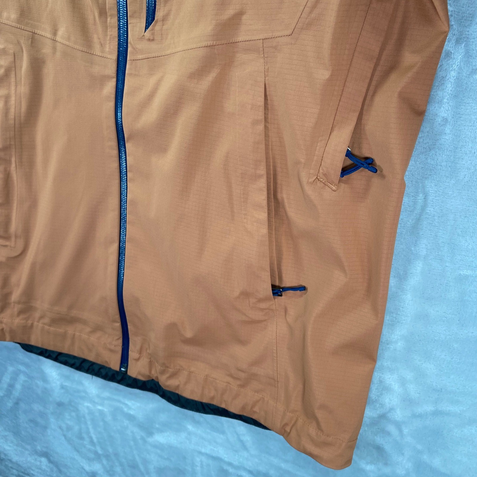 Patagonia Granite Crest Rain Jacket Mens Medium Full Zip Hooded Shell H2No 85415