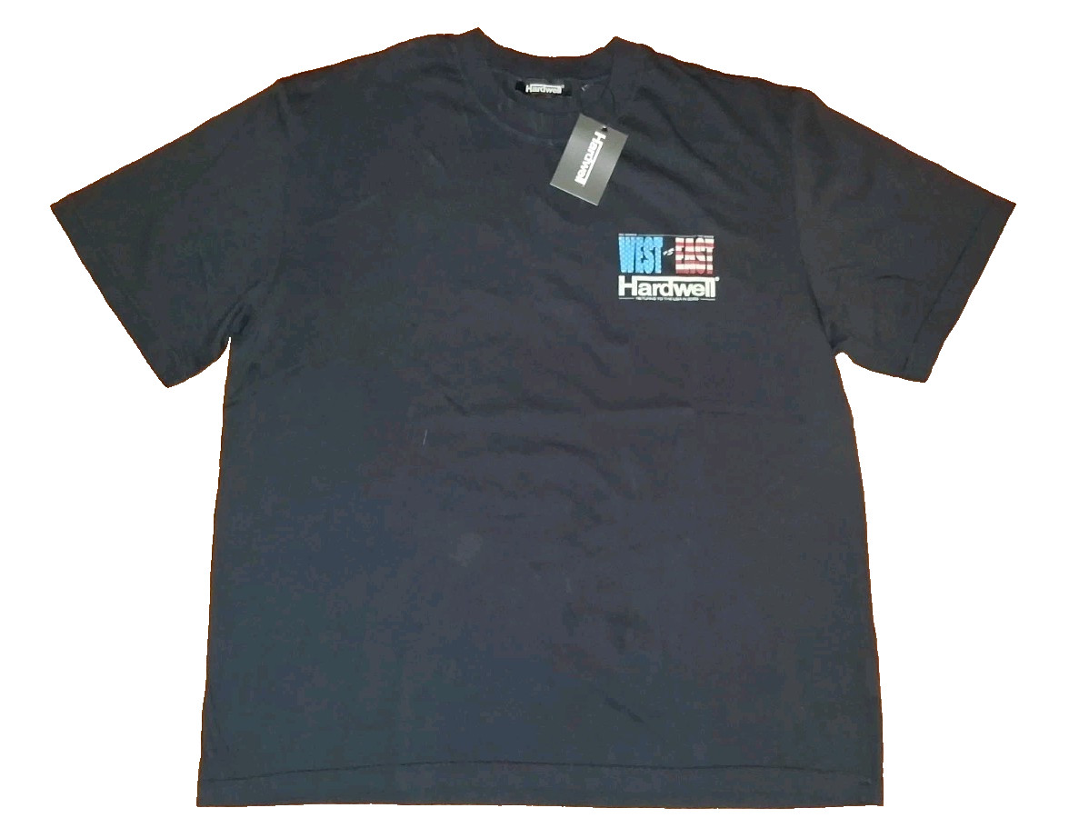 Hardwell West VS East 2025 Tee Shirt Size L
