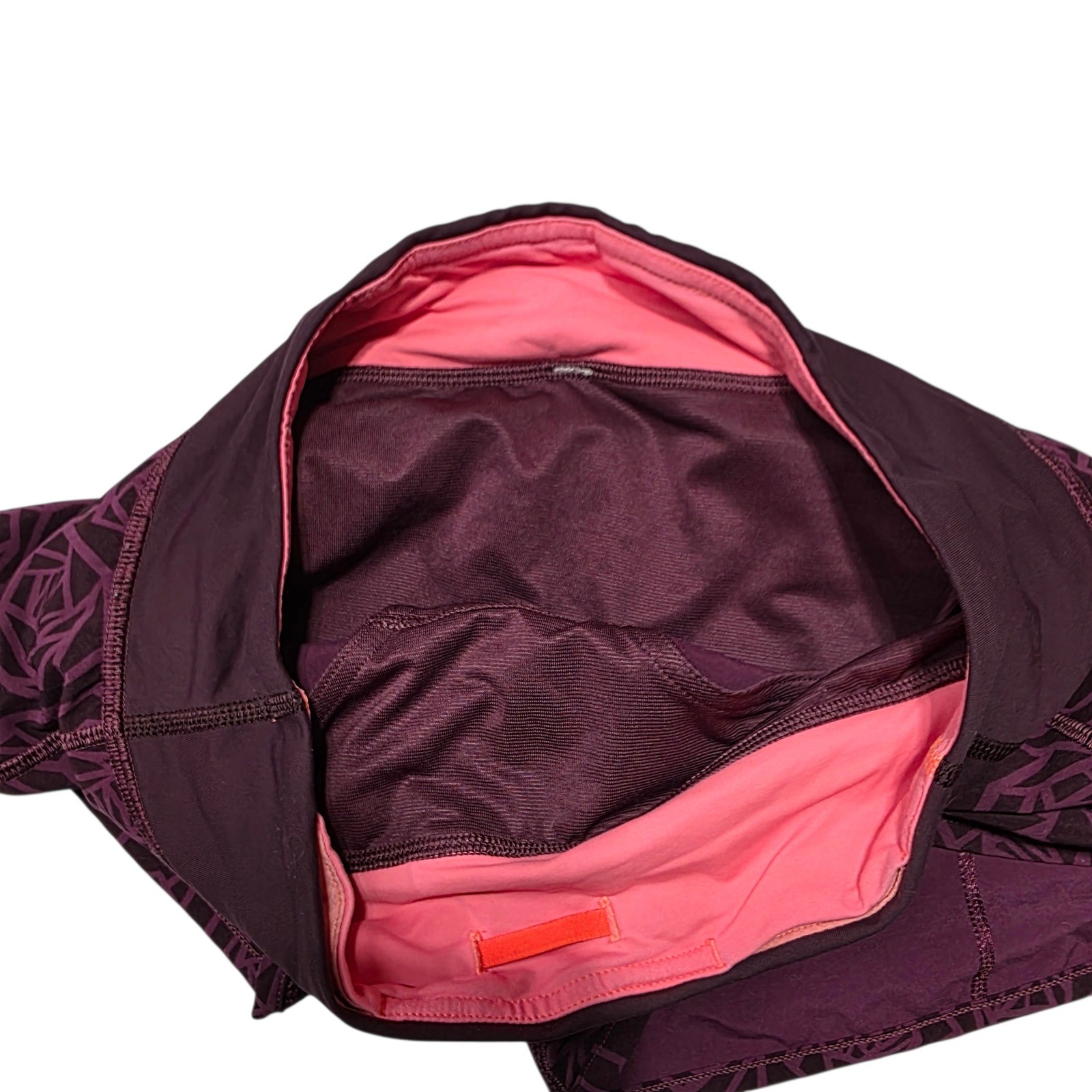 Lululemon Align Diamond Dye Shorts Burgundy Size 4 Running Athletic Sporty