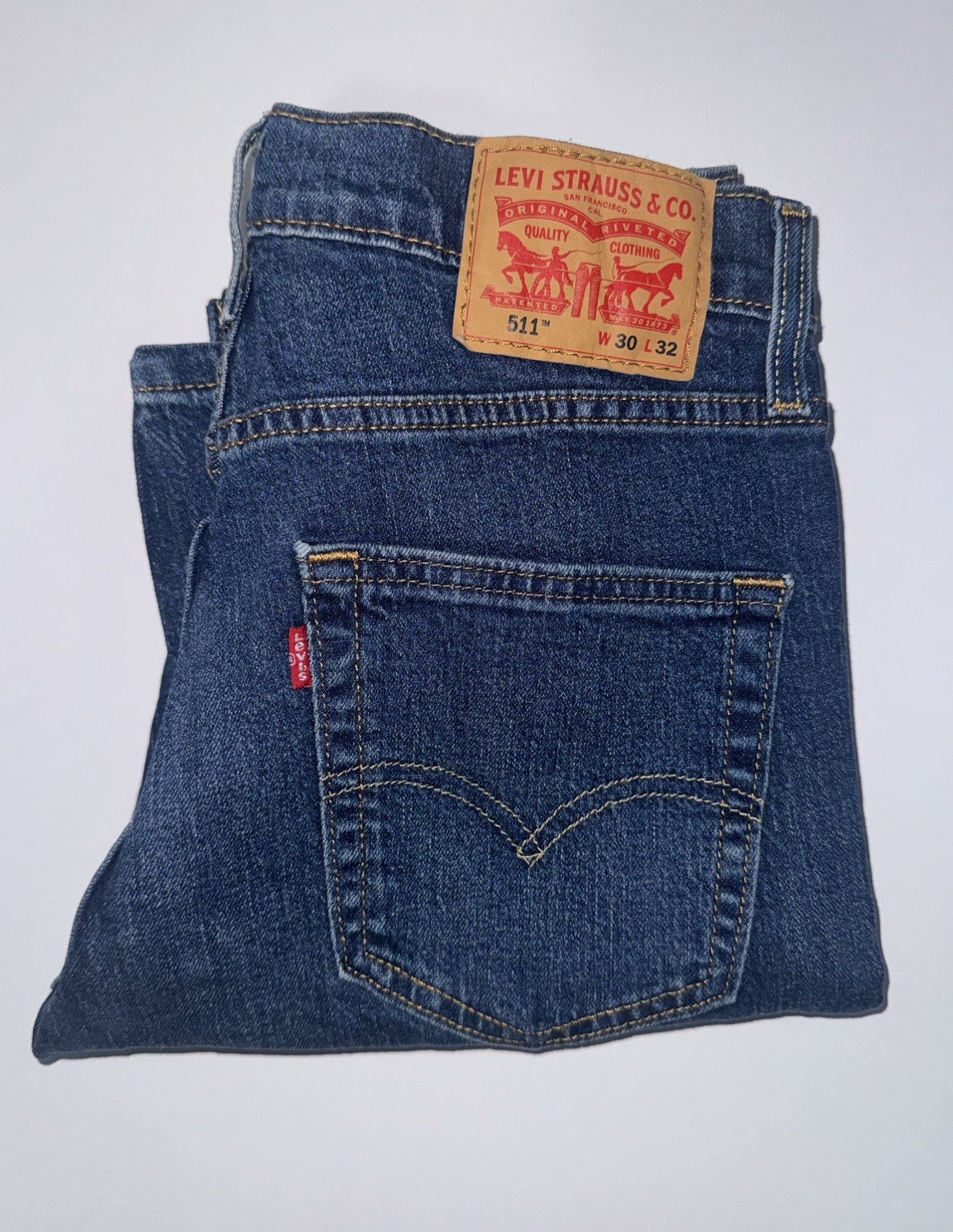 Levi’s 511 Slim Fit Stretch Men’s Size 30X32 Jeans Blue Medium Wash NEW W/Tags