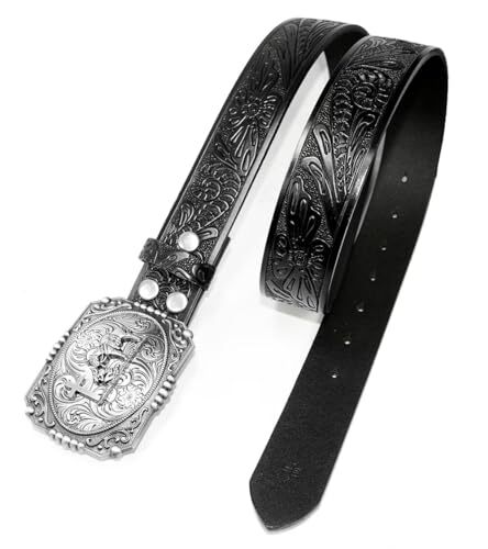Cowboy Belts With Buckle for Men Classic & Western Acanthus Fashion Handmade