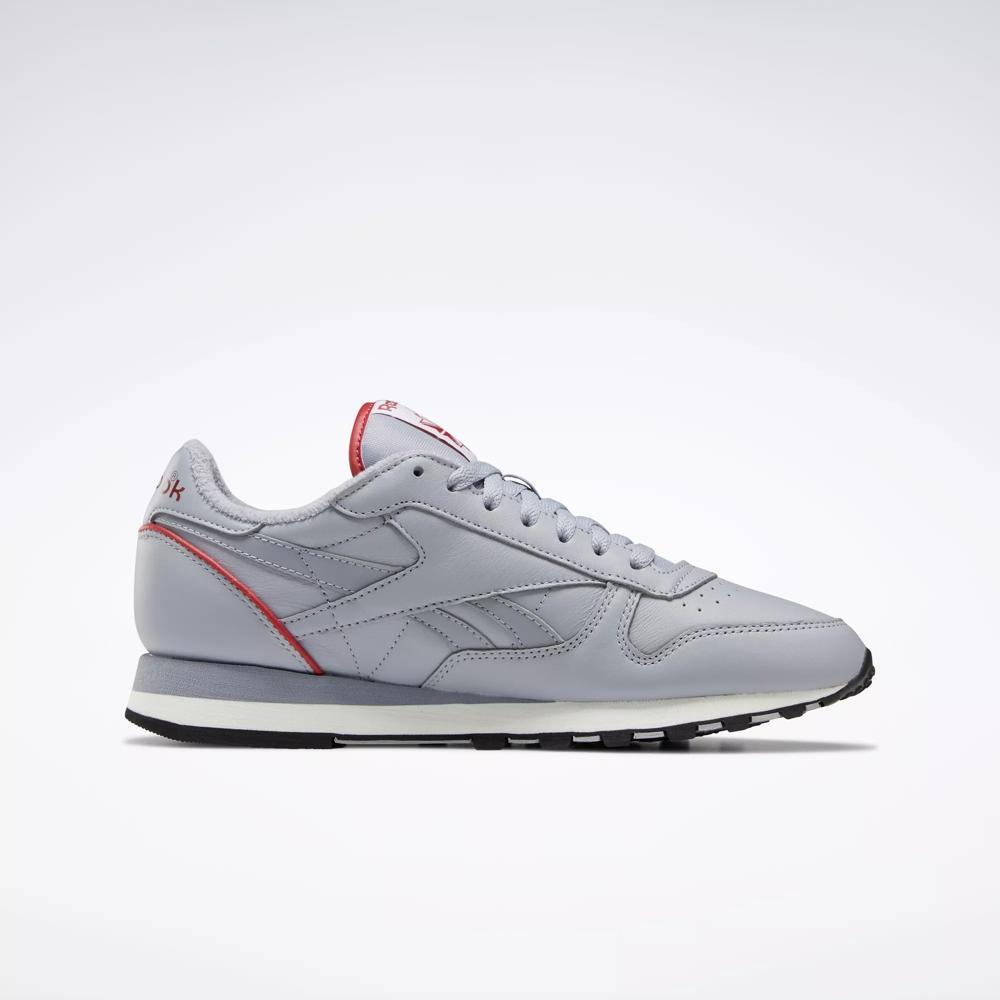 Reebok Unisex Classic Leather 1983 GX0282 Vintage Grey/Red/Chalk
