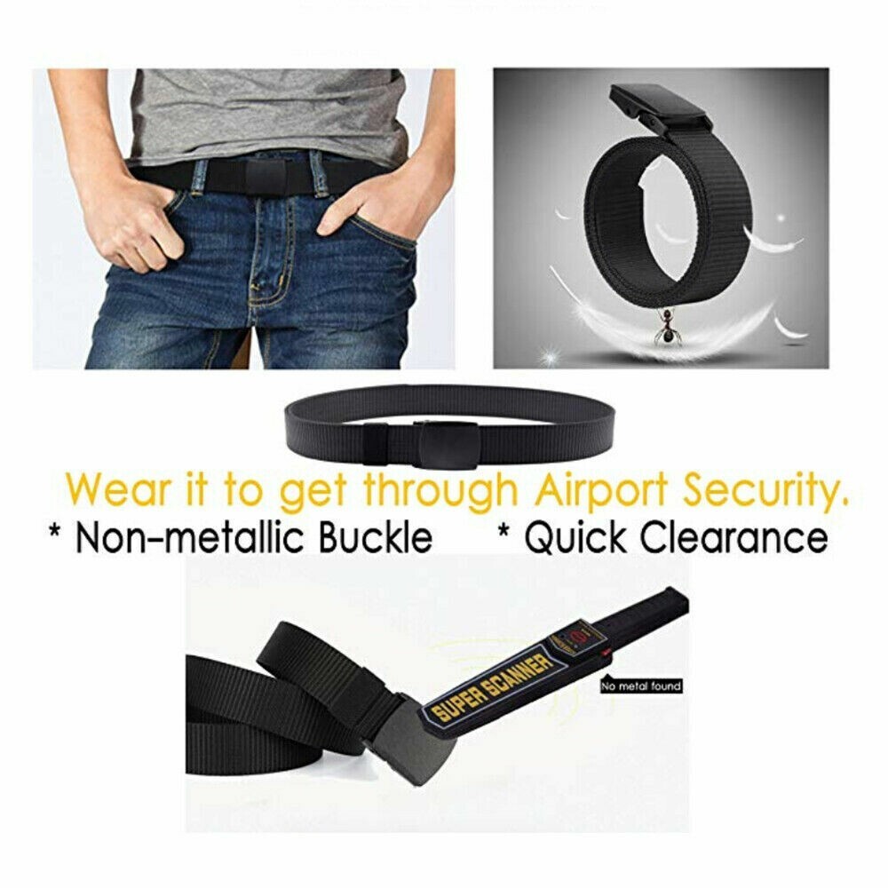 Men’s Casual Military Tactical Belt Army Security Adjustable Quick Release Belt