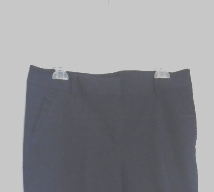 TALBOTS Dark Navy Cotton Polyester Blend Long Pants Size 12 Made in Jordan!