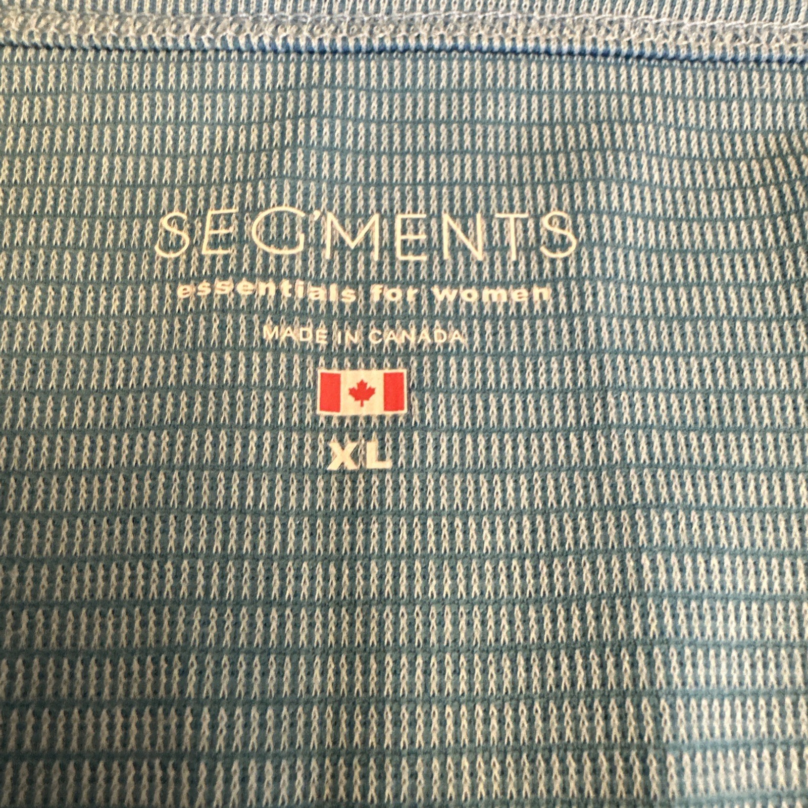 Segments Shirt XL Modal Blue Base Layer Thermal Casual Outdoors Canada Seg’ments