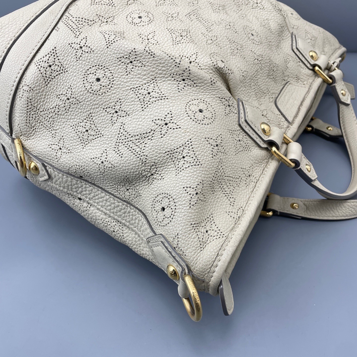 Louis Vuitton Pre-Owned Authentic Shoulder Bag Yellow 32*25*14cm