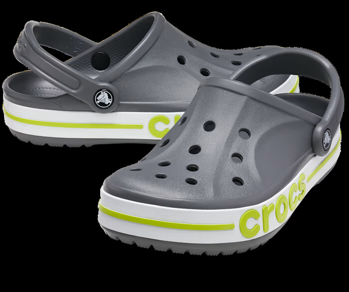 Crocs Men’s and Women’s Shoes Baya Clogs Slip On Grey M7/W9,M6/W8