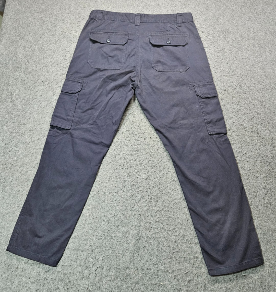 Alamo navy blue cargo pants men size 34×30