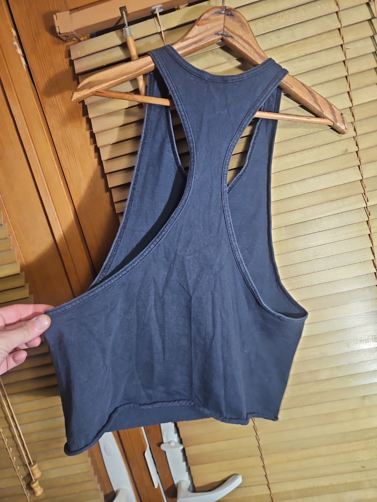 True Vintage 80s 90s Golds Gym Stringer Tank Top Tee Crop Men’s M Free Ship