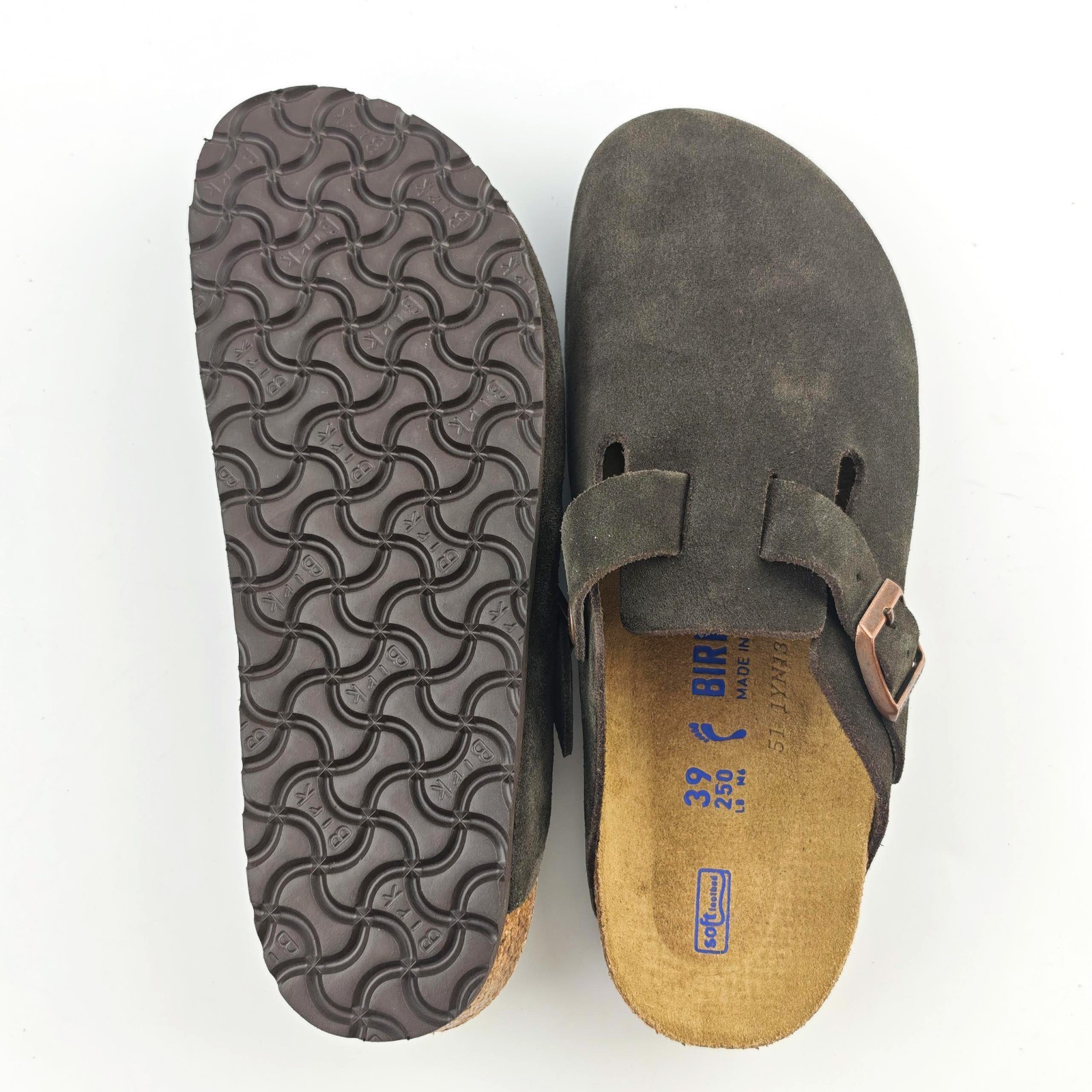Birkenstock Boston Suede Clog Mocha Narrow/Wide Women’s and Men’s Shoes