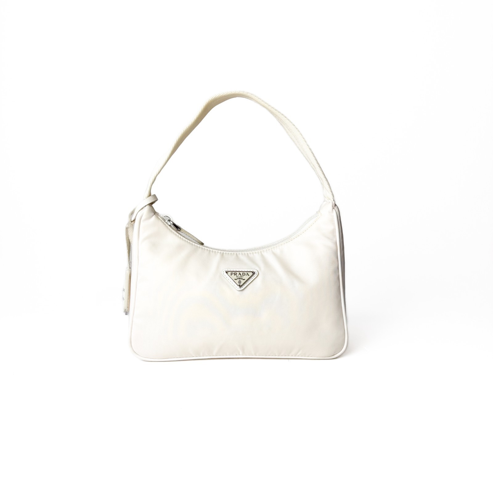 Prada Re-Edition 2000 Shoulder Bag – White / Alabaster