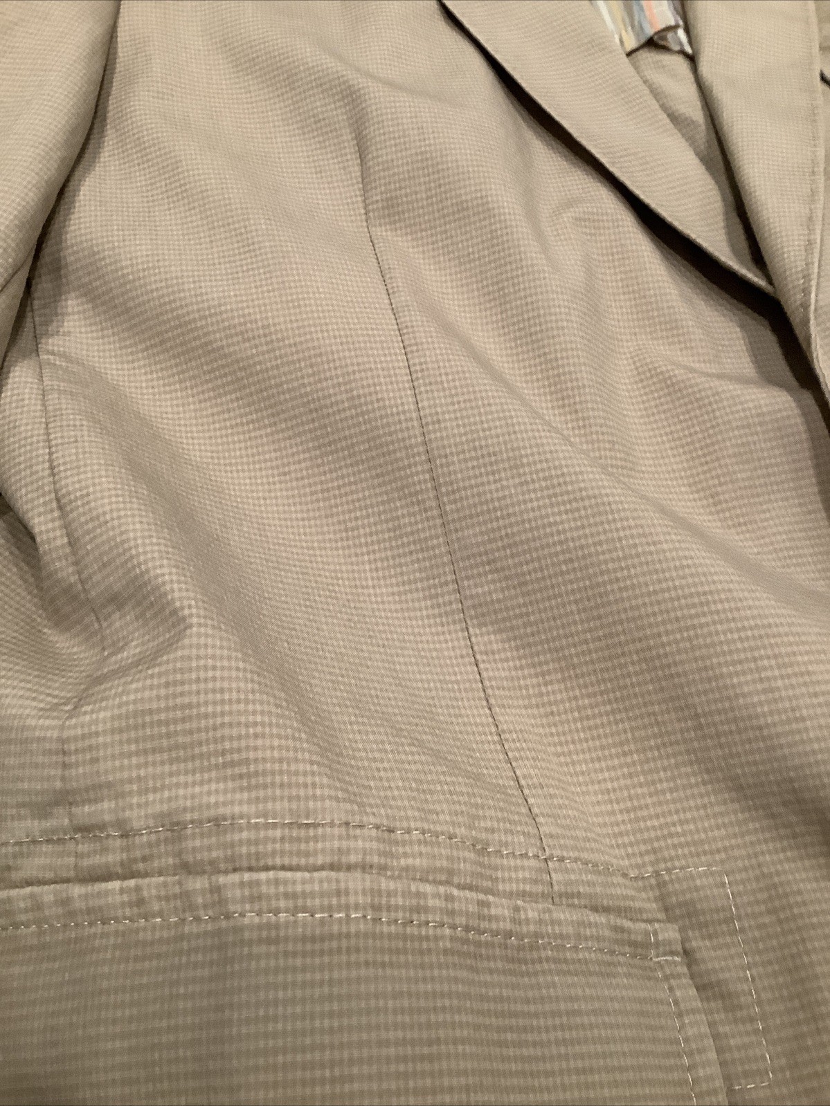 NWT KROON HARRISON Blazer Sport Coat Jacket Size 42 Long Beige Casual NEW