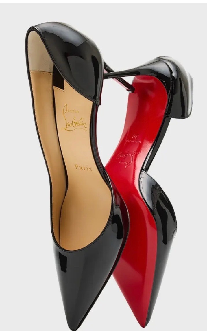 New with Box Size 43 Christian Louboutin 85mm Iriza Patent Leather Pumps $945