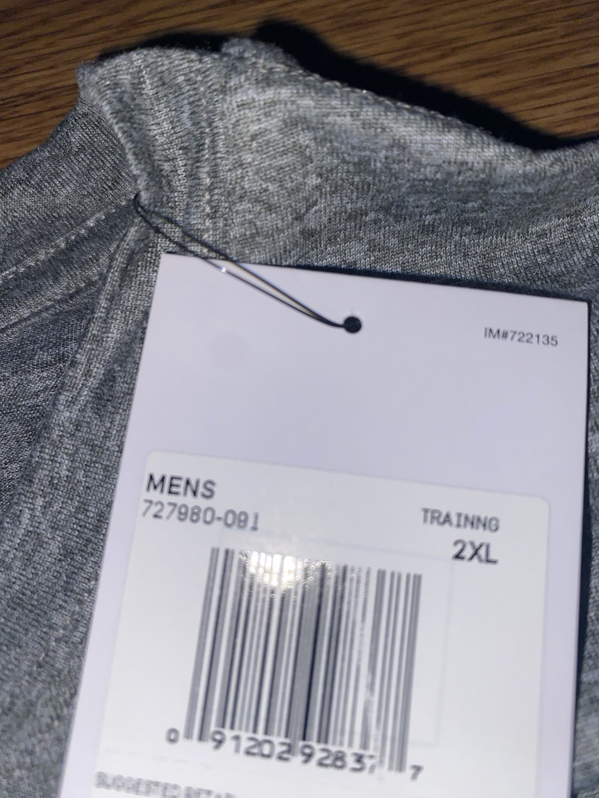 NWT Nike Men’s Legend Dri-Fit Long Sleeve T-Shirt 727980-091 Size XXL