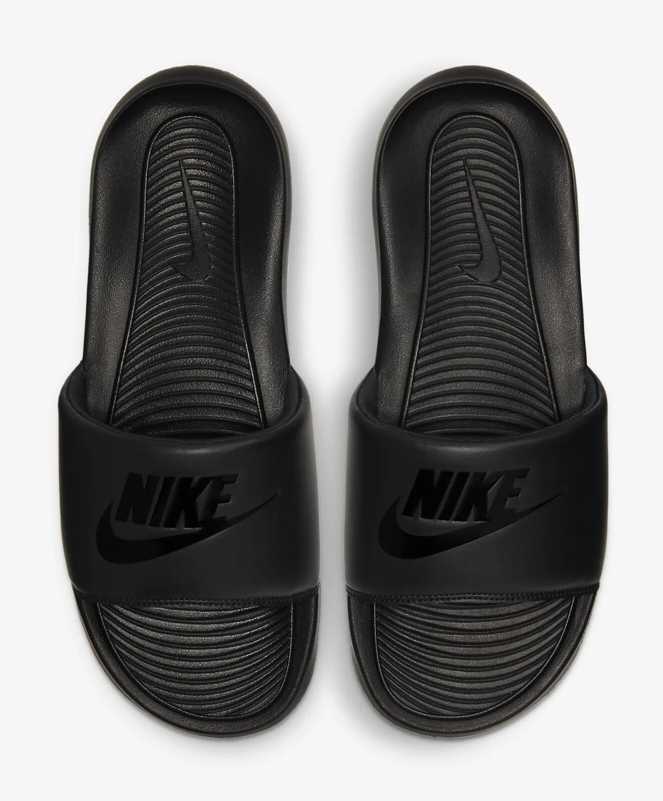 NIKE VICTORI ONE SLIDE TRIPLE BLACK/BLACK/BLACK SPORT SANDALS BENASSI MEN SIZES