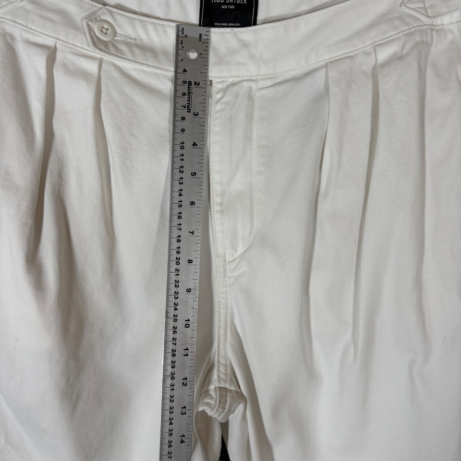 Todd Snyder Relaxed Tapered Chino Pleated Pants – Men’s Size 34*32(Fit 34*31