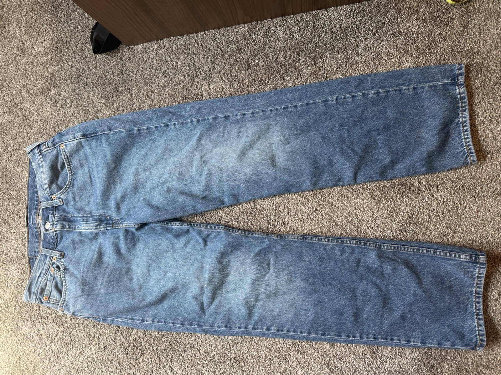 Levi’s Blue Denim Jeans Relaxed Fit Straight Leg