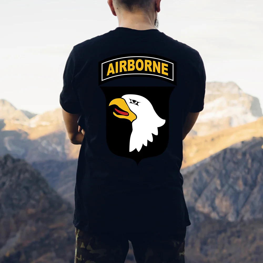 US Army 101st Airborne Division Classic Unisex T-Shirt Military Gift Tee S-5XL