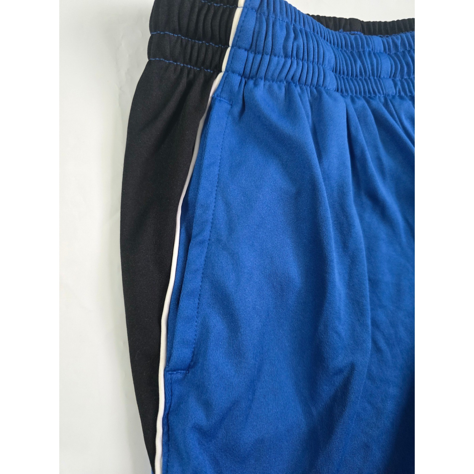 Tek Gear Boys Dry Tek Athletic Shorts Bundle Blue Black Size M 10/12 2 Pack