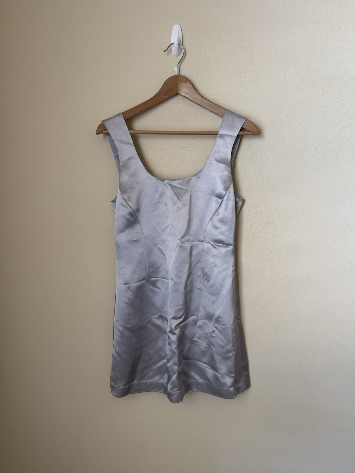Kallmeyer New Eloise Mini Dress Mercury Liquid Twill Size 4