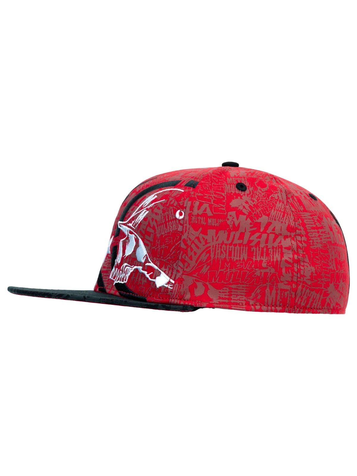 Metal Mulisha Men’s Ghost 3 Flex Hat Motocross Skull and Helmet FMX Baseball Cap