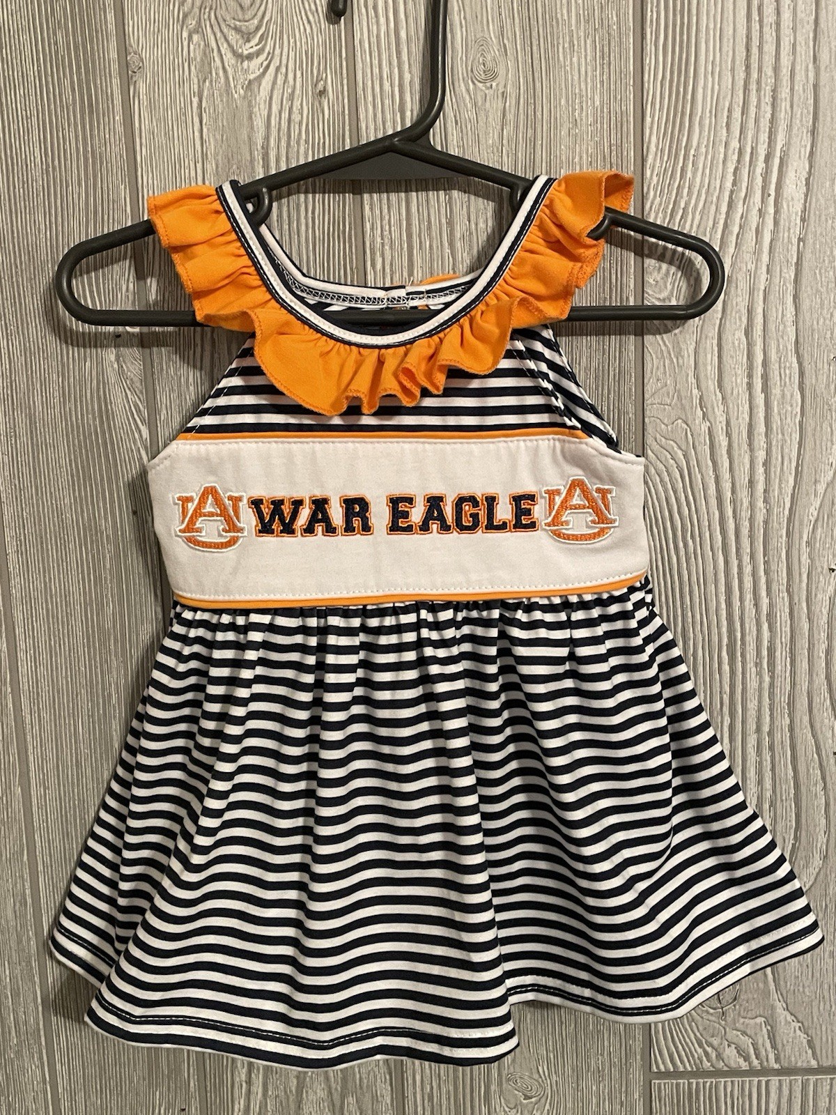 Auburn University Toddler Sun Dress by Abby & Erie Striped Size 18 Months – EUC