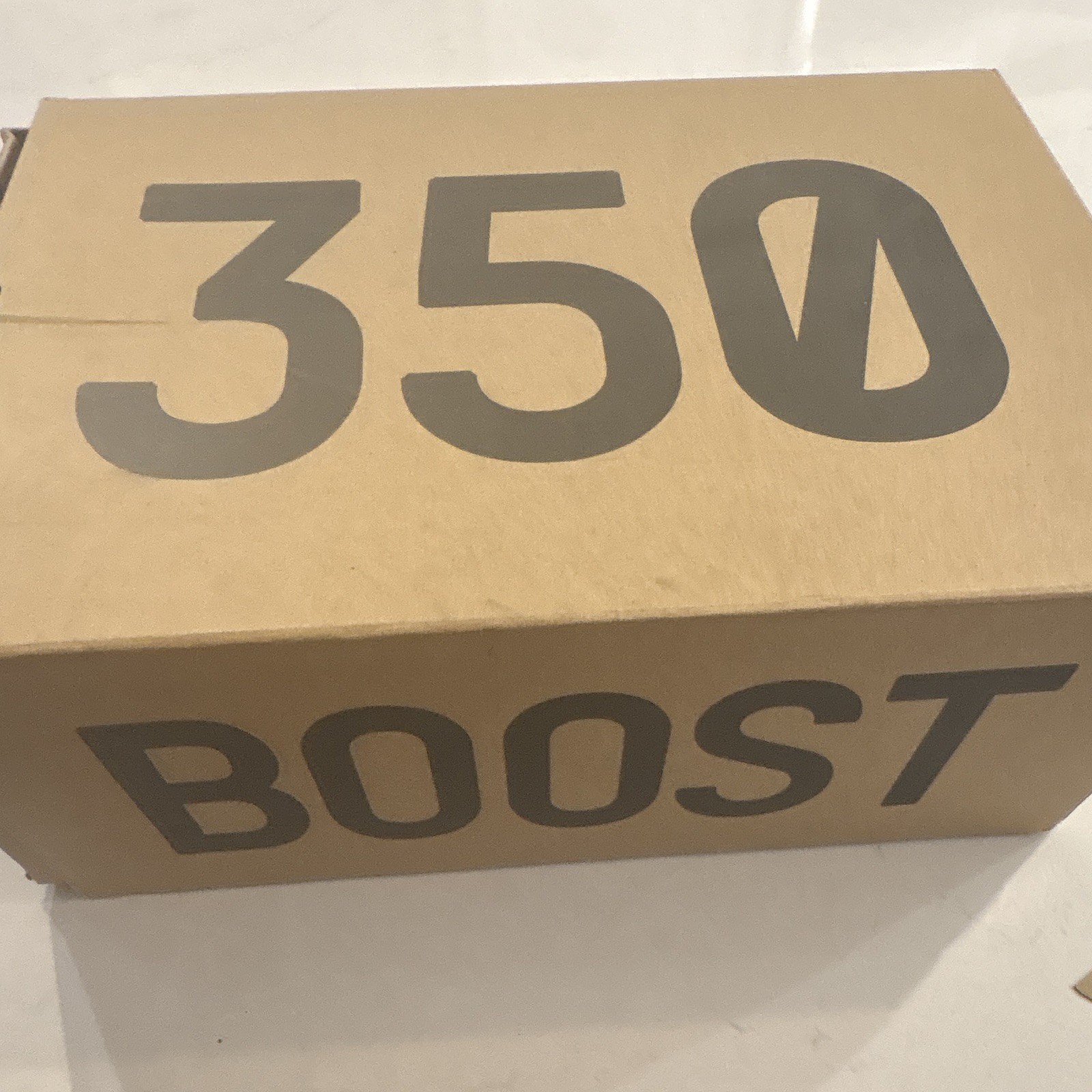 BRAND NEW NOT WORN WITH BOX Yeezy Boost 350 V2 Black Non-Reflective Black