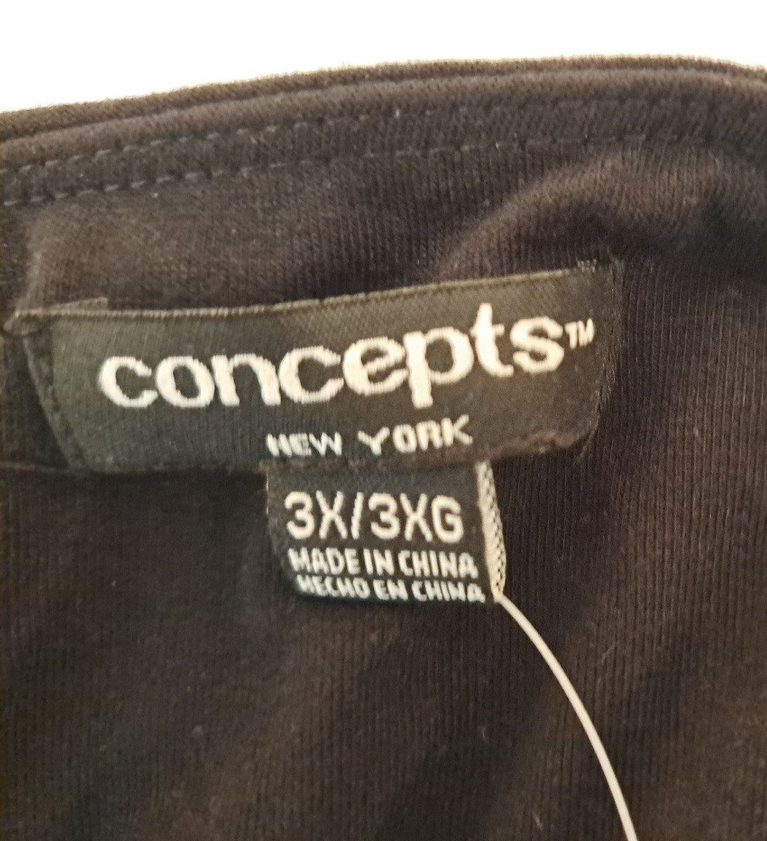 Concepts Brand Women’s 3X Black 8 Way Maxi Dress, Mid Length – NWT