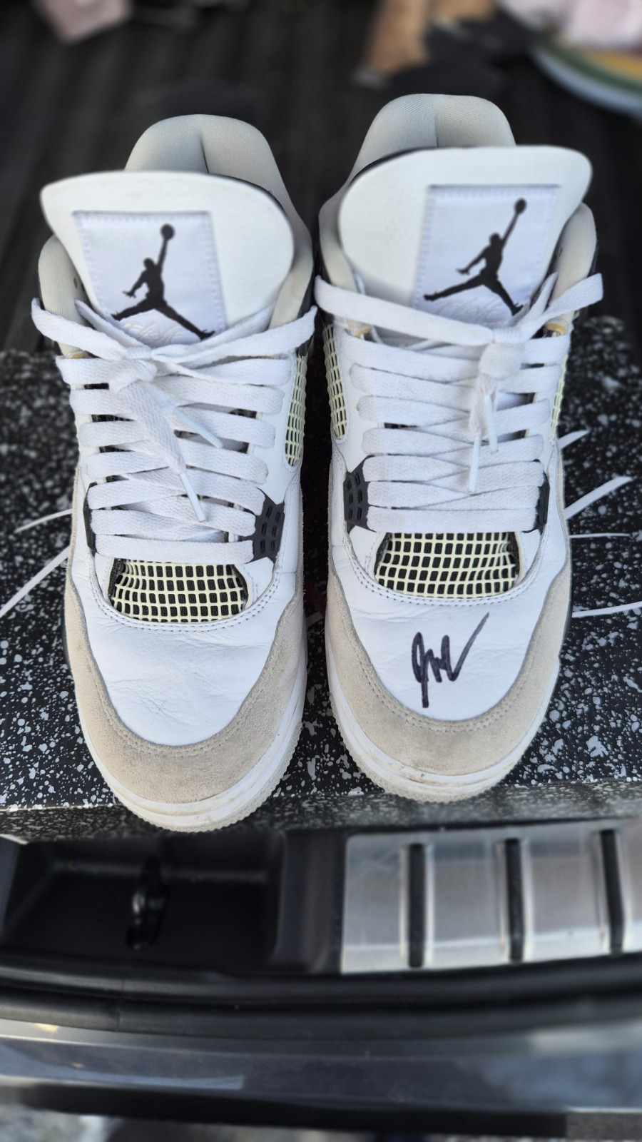 Jordan 4 Military Black – Signed By D4VD