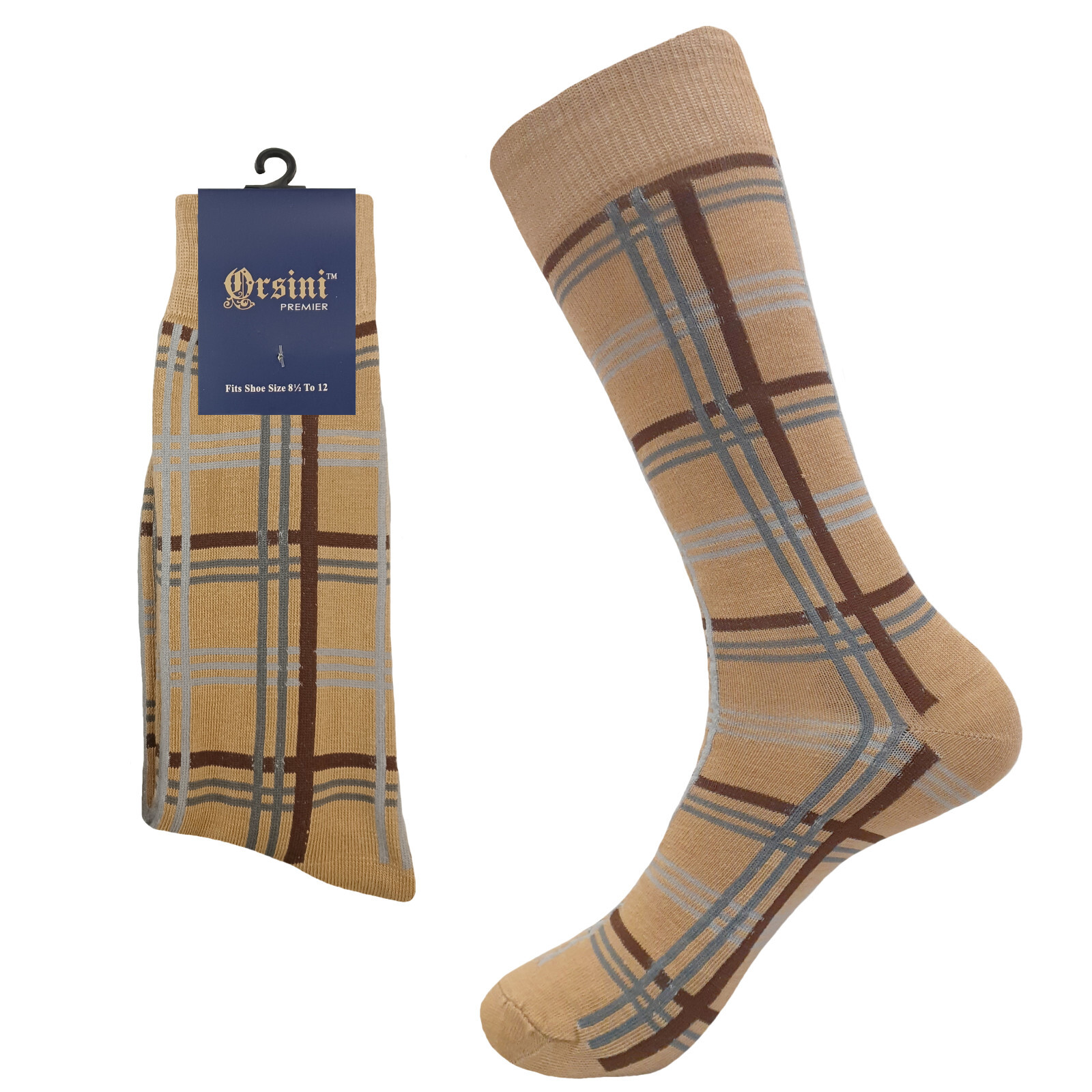 12-6 Pair MULTI PATTERN First quality Multi color Men’s COTTON Dress Socks 10-13