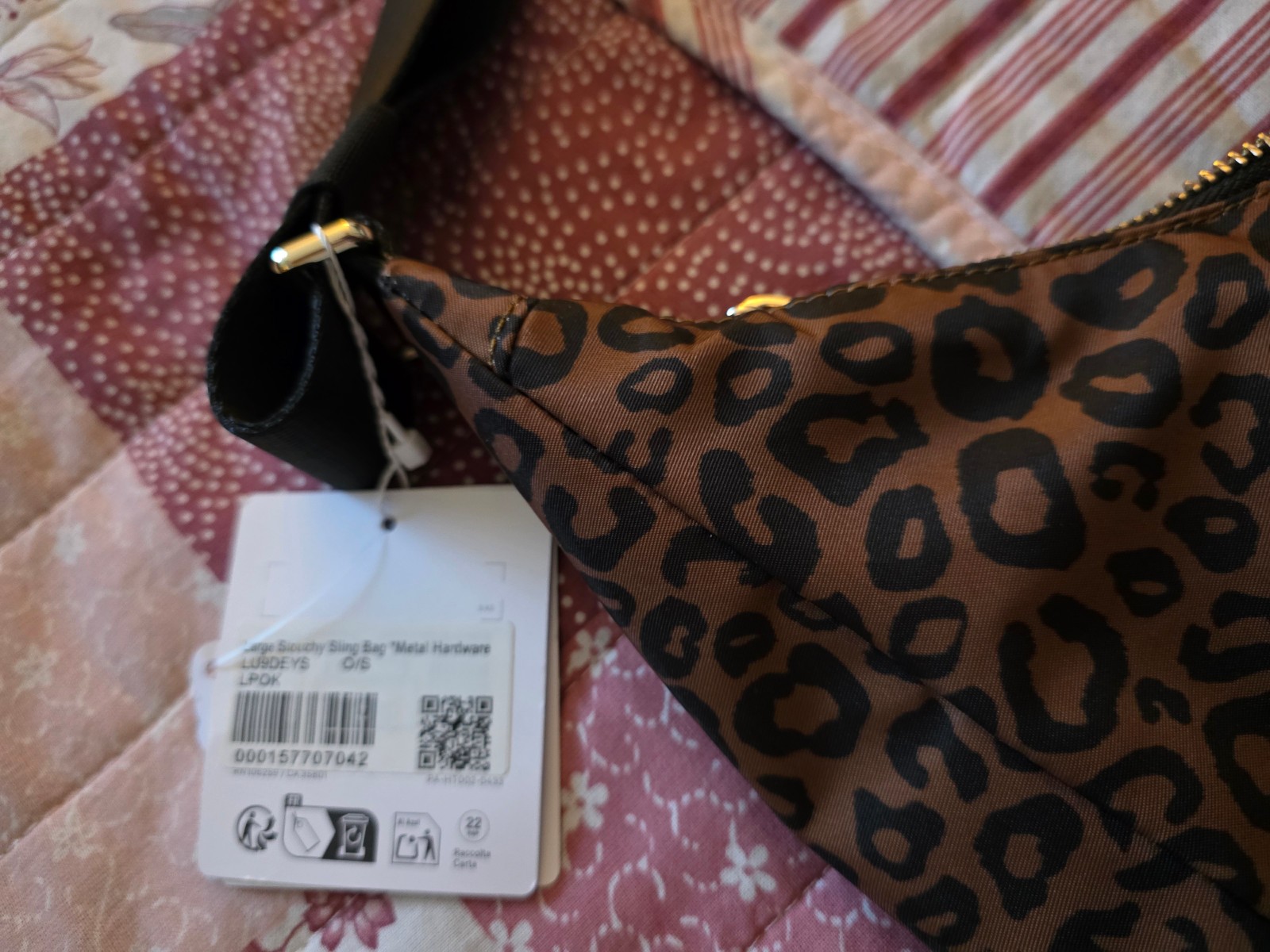 Lululemon Large Slouchy Sling Bag 13L with Metal Hardware