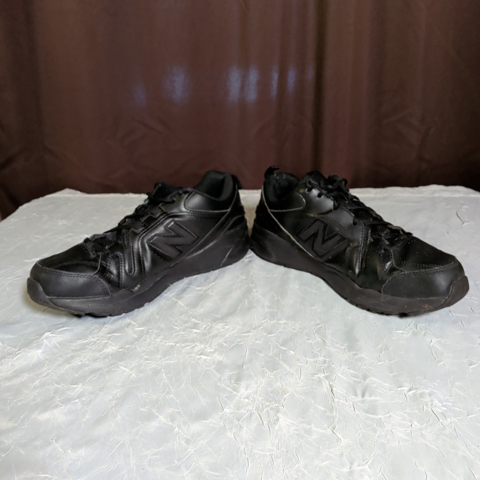 New Balance 608 V5 Mens Size 10.5D Black Athleisure Athletic Walking No Insole