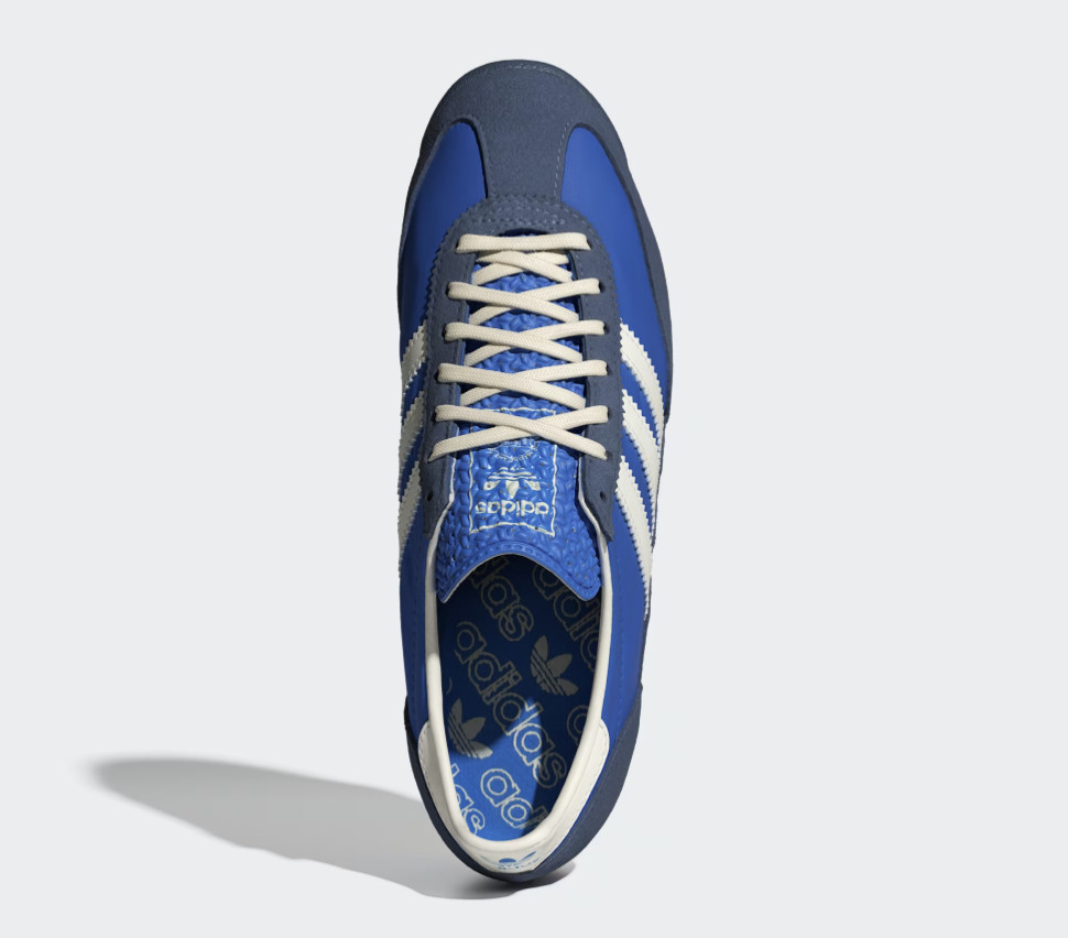 Adidas Women’s SL 72 OG, Style# JS0255, Sz 5.5, Blue Bird/Off White/Preloved Ink