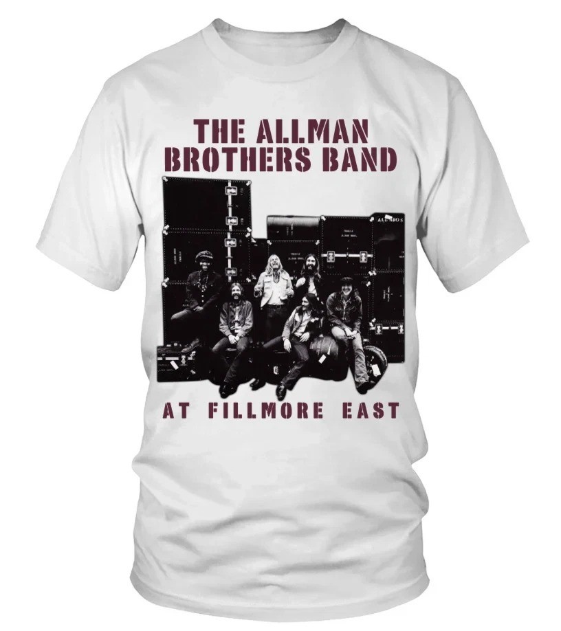 Vtg The Allman Brothers Band at the Fillmore East Cotton All Size Shirt
