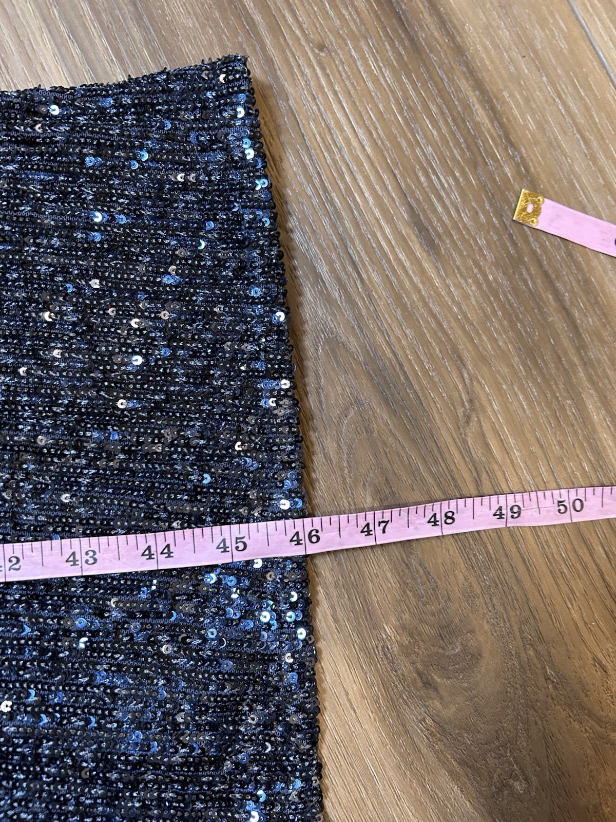 NWT ANN TAYLOR NIGHT SKY SEQUINs MIDI fit FLARE DRESS size 4 wedding formal
