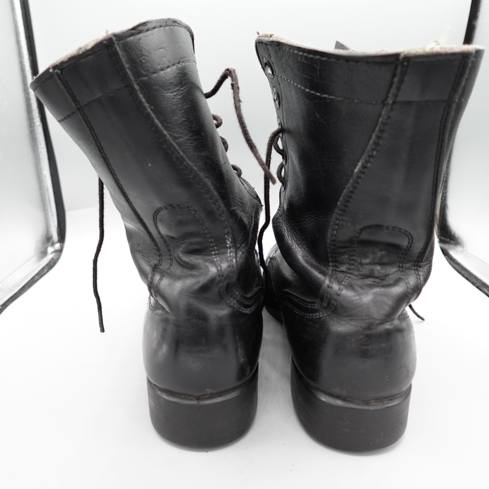 Vintage RO Search Jungle Boots Mens 6.5 R combat leather USGI 11-84 military