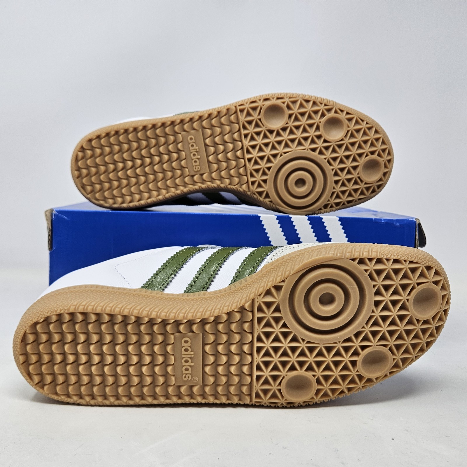 Adidas Samba OG ‘White Tech Olive Gum’ / JS1352 / Women’s Size 6