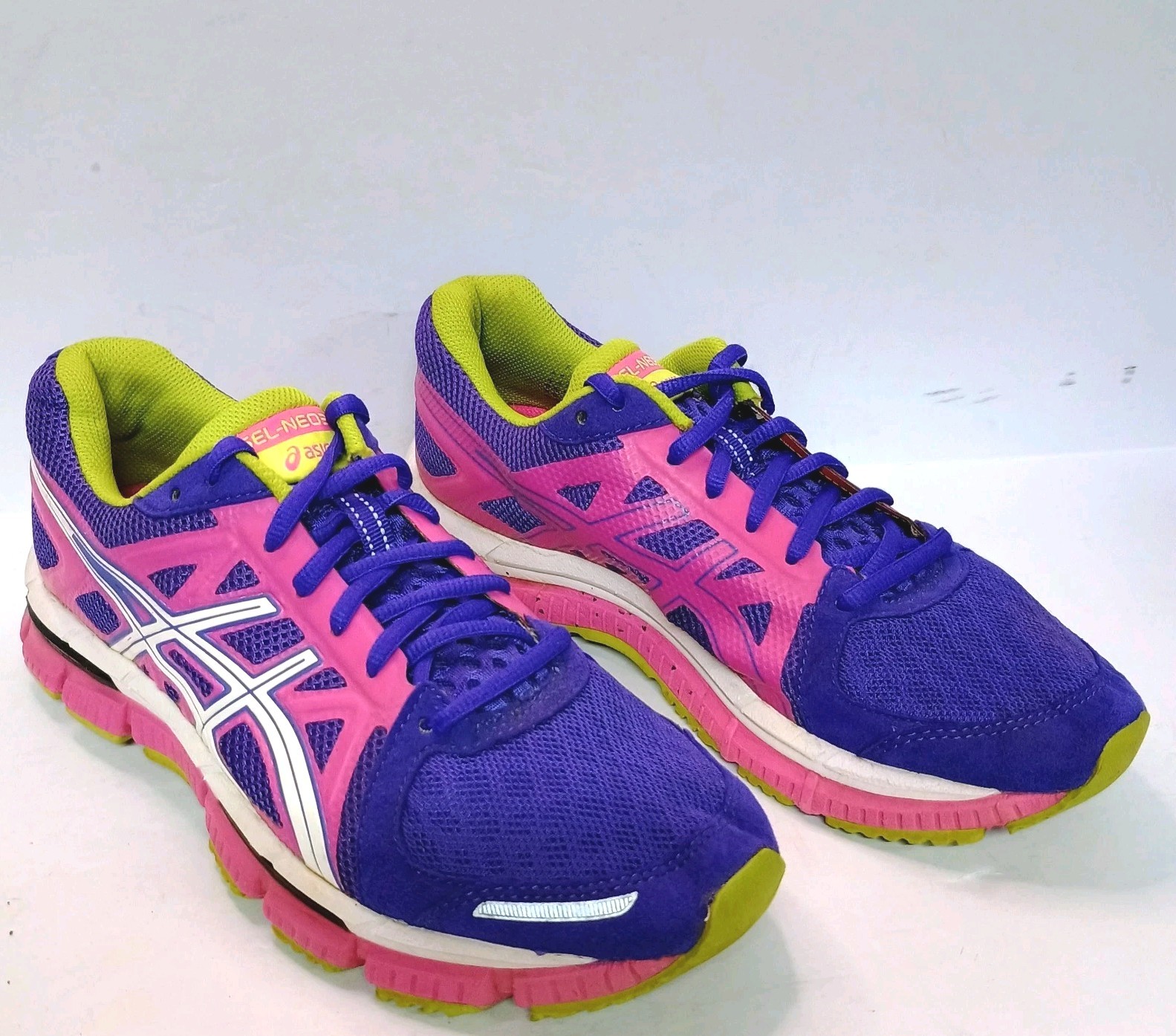 Asics Gel Neo 33 Running Shoes T272N Purple Pink Athletic Sneakers Women’s 7.5