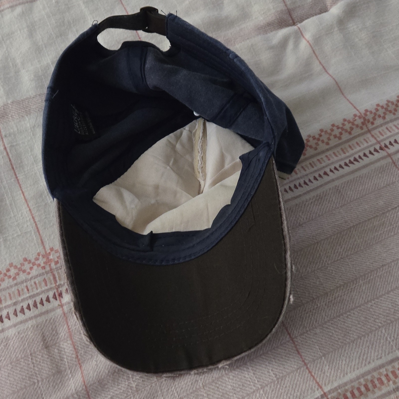 Lucky 47 Myrtle Beach SC Nautical Baseball Cap Hat One Size Adjustable Blue Gray