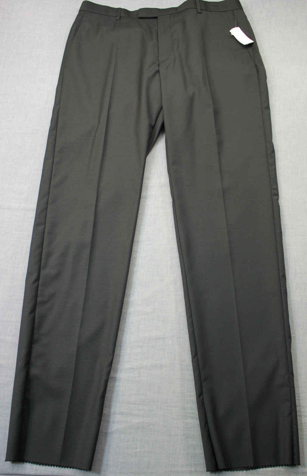Strellson Mercer Mens Black 100% Virgin Wool Dress Pants NWT 36 x 34 U $228