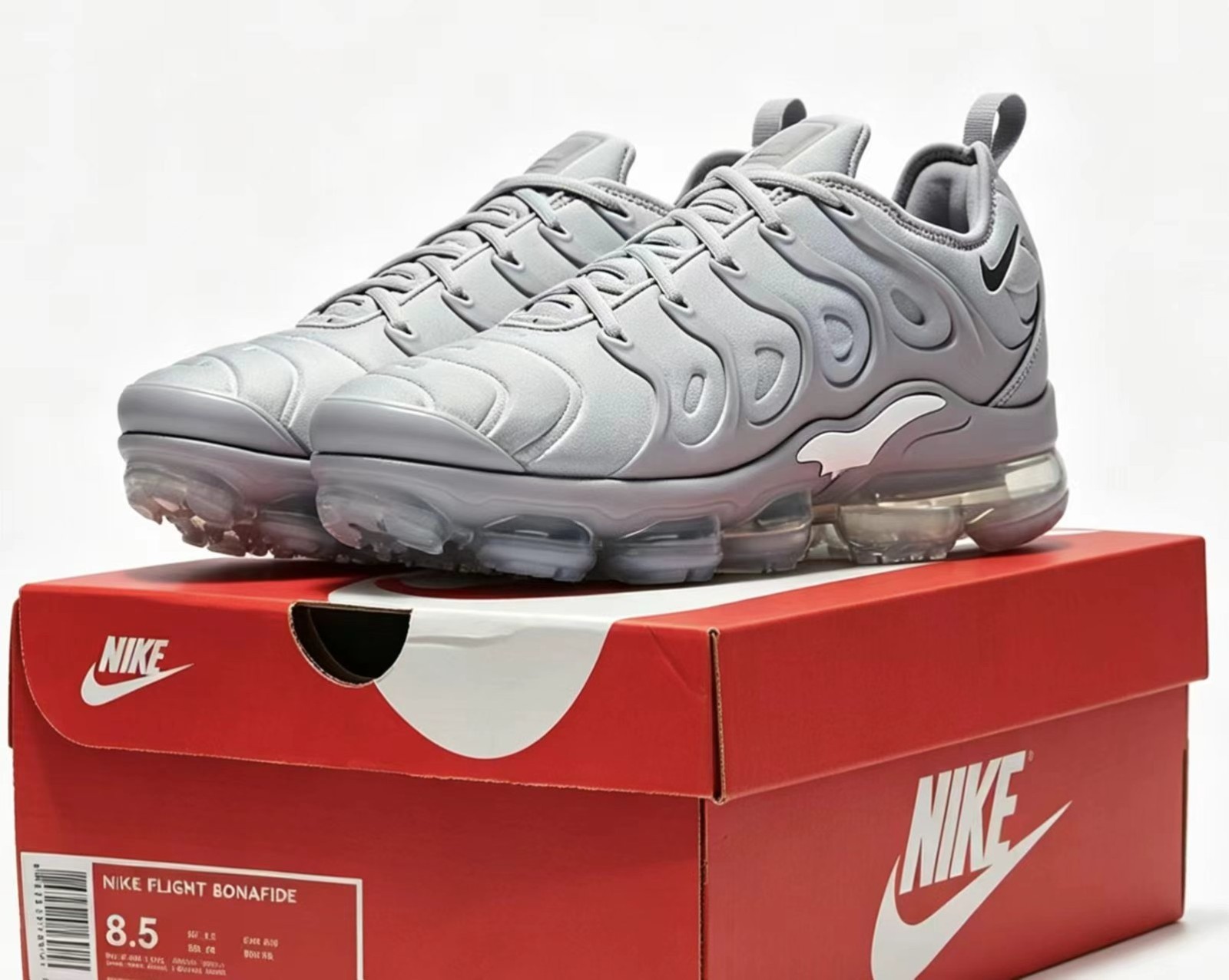 Nike Air VaporMax Plus Mechanical Grey Men’s Sneakers Brand New Free Shipping