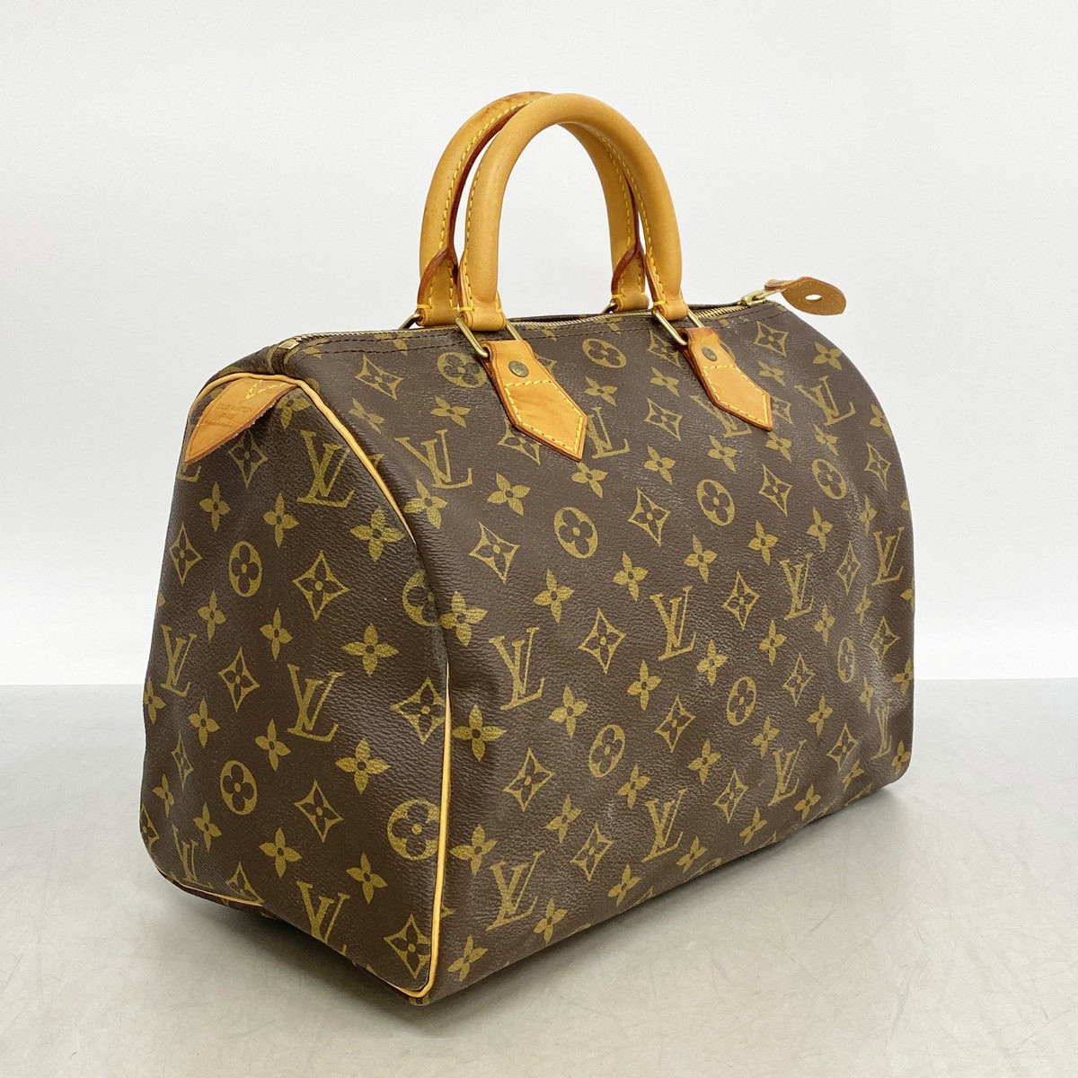 Auth [6ge5825] LOUIS VUITTON Handbag Monogram Speedy 30 M41108 Brown [Pre-ow…