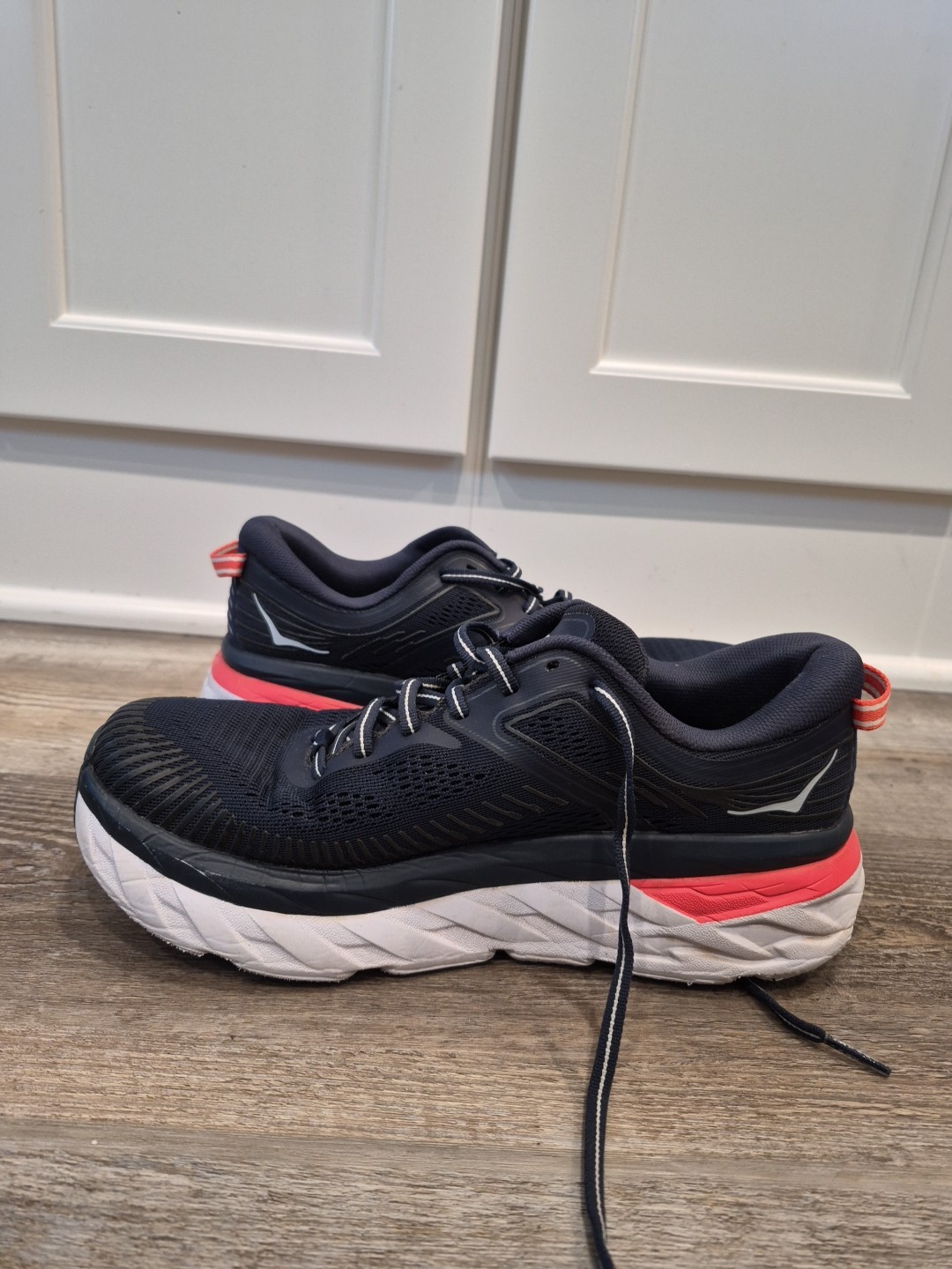 Size 8.5 – Hoka One One Bondi 7 Blue – 1110519-BIBBL