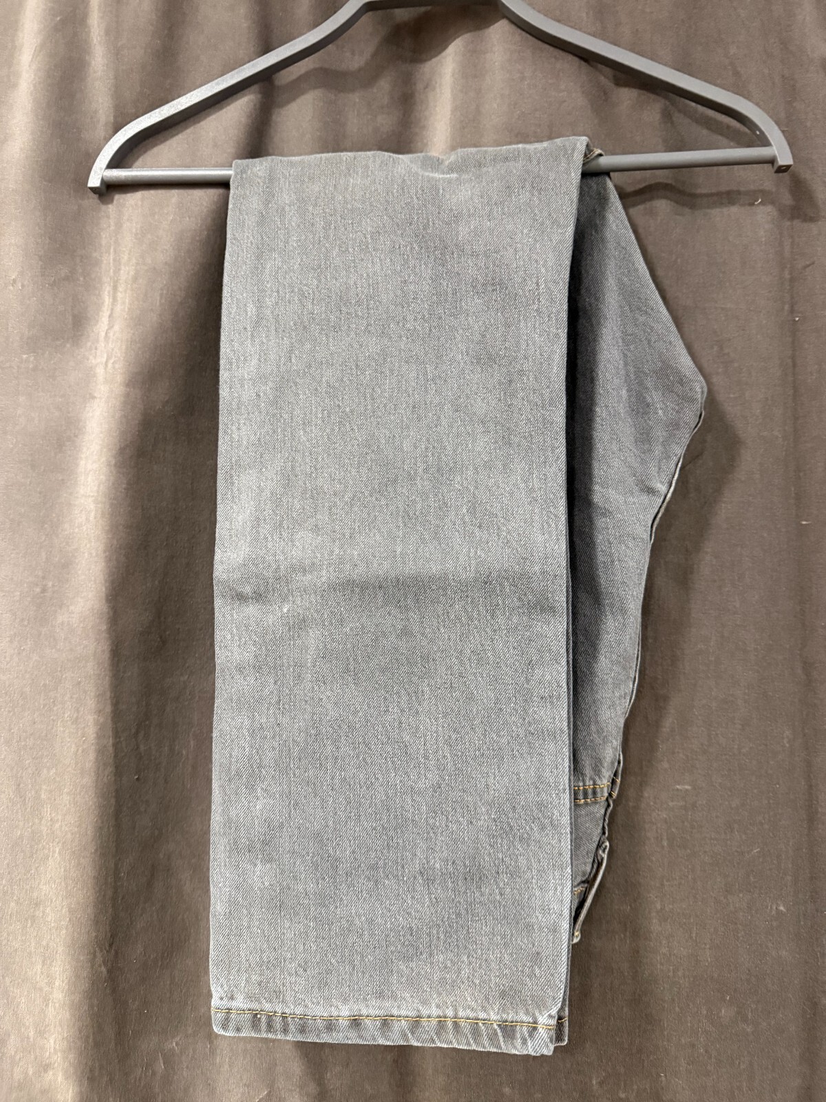 Levis 513 Gray Denim Cotton 32×30 Jeans – Defect