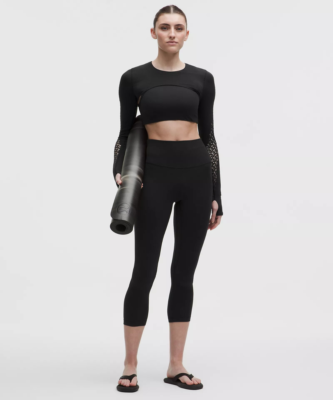 Lululemon Align High-Rise Crop 23” Leggings Black & Navy Sizes 16 18 20 NWT